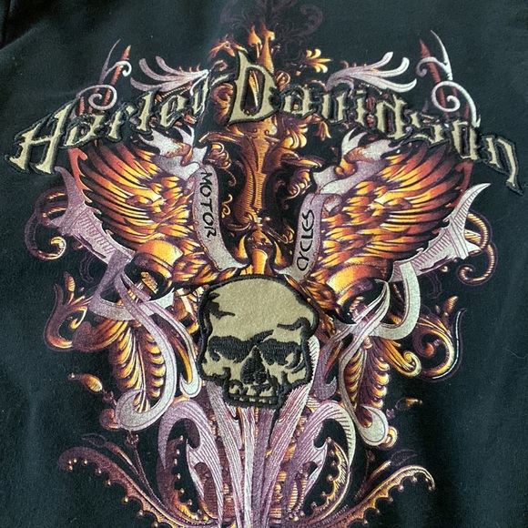 Harley Davidson womens XS sweatshirt with hoodie - Picture 11 of 11